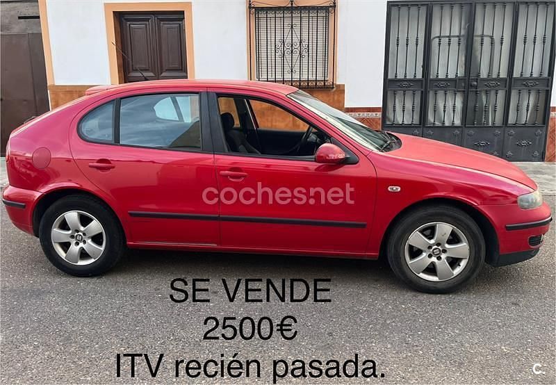 Rojo Usado 2004 Seat Leon Berlina | 2500 € (Precio justo) - Imagen 1/3