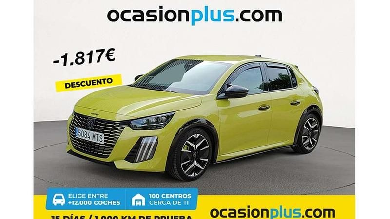 Amarillo Usado 2024 Peugeot 208 GTi Utilitario | 18.173 € (Un poco caro) - Imagen 1/4