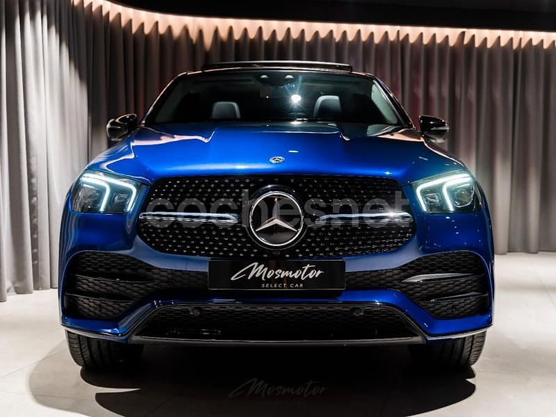 Usado Mercedes GLE350 272 CV (200 kW) 2021 Azul Coupe