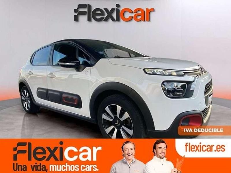 Blanco Usado 2021 Citroën C3 PureTech Utilitario | 9290 € (Buen precio) - Imagen 1/4