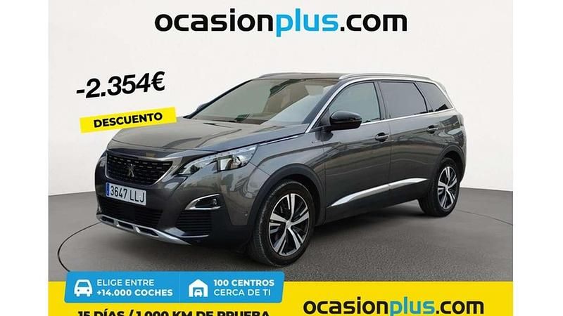 Plateado Usado 2020 Peugeot 5008 Style Monovolumen | 23.546 € (Un poco caro) - Imagen 1/4