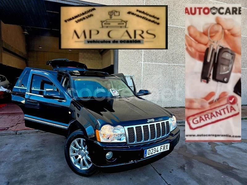 Negro Usado 2008 Jeep Grand Cherokee Overland SUV | 9495 € (Buen precio) - Imagen 1/4
