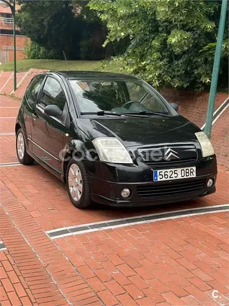 Usado Citroën C2 VTR Sport 75 CV (55 kW) 2004 Negro Utilitario