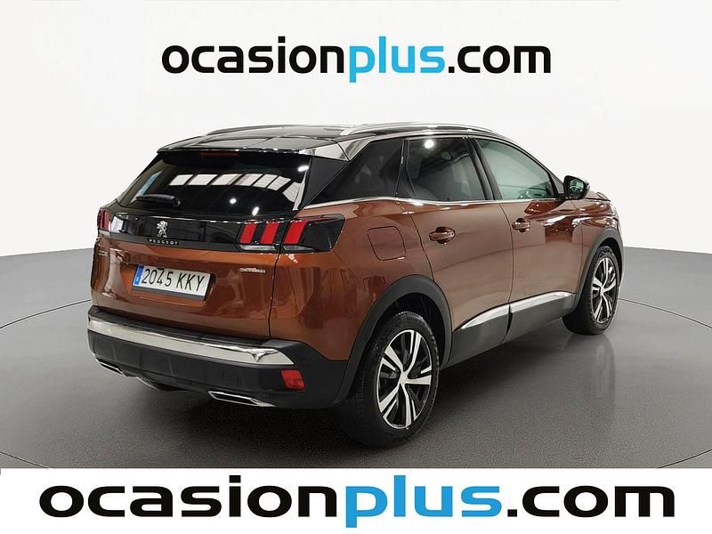 Usado Peugeot 3008 GT-line 165 CV (121 kW) 2018 Marrón SUV