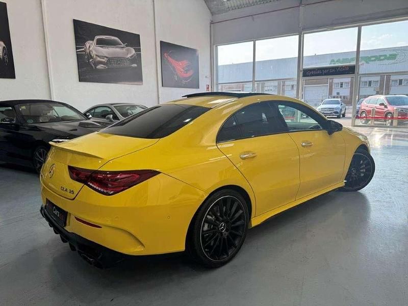 Usado Mercedes CLA35 AMG AMG 306 CV (225 kW) 2020 Amarillo Coupe
