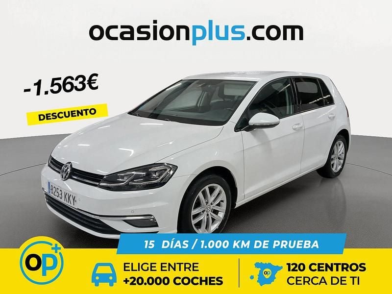 Blanco Usado 2018 VW Golf VII Advance | 17.200 € (Precio justo) - Imagen 1/4