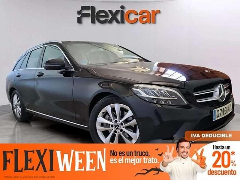Negro Usado 2019 Mercedes C220 Familiar | 19.790 € (Super precio) - Imagen 1/4
