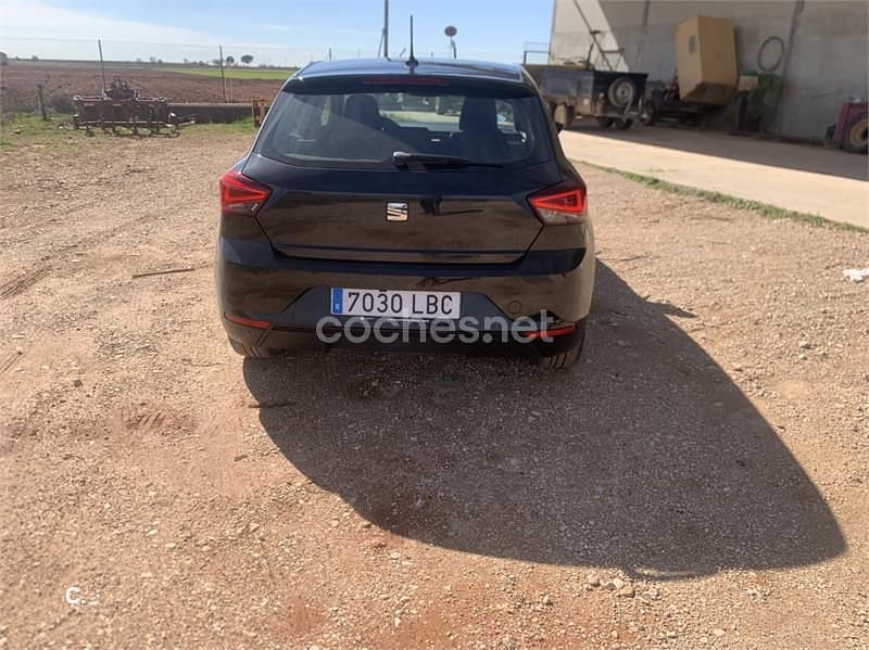 Usado Seat Ibiza XCELLENCE 90 CV (66 kW) 2019 Negro Utilitario
