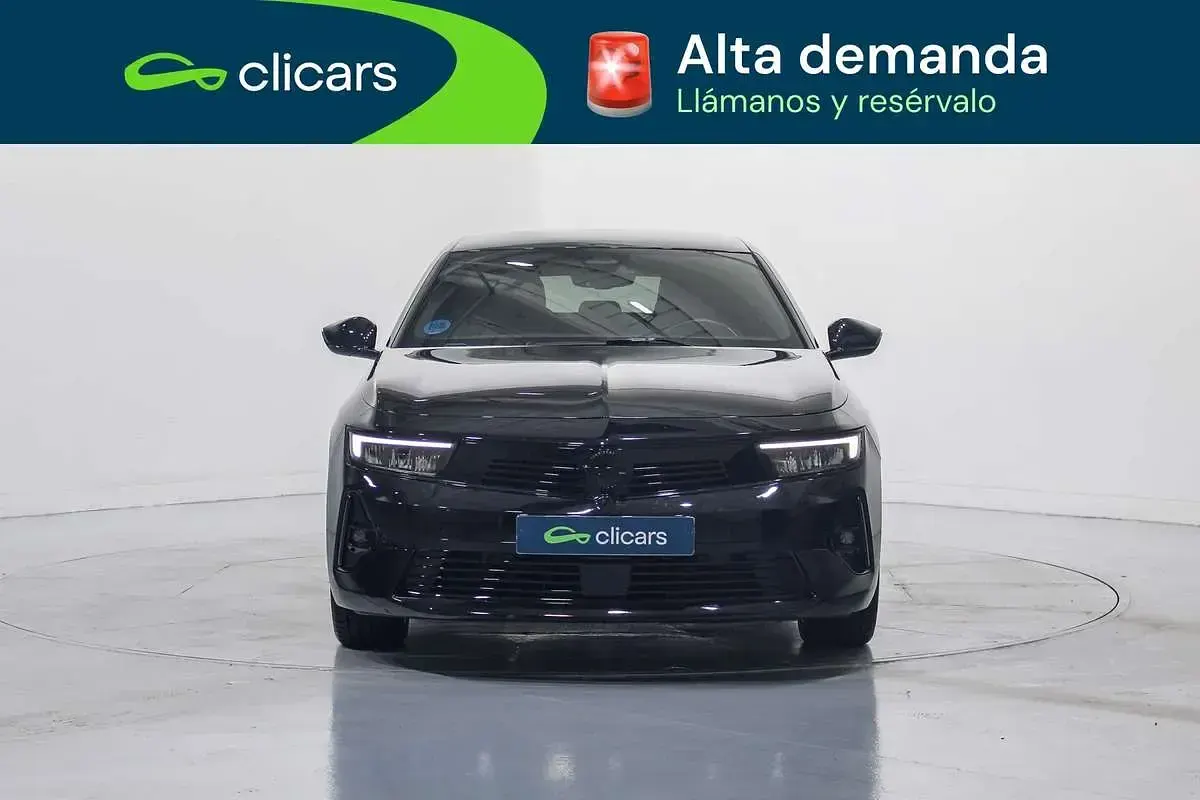 Usado Opel Astra S 150 CV (110 kW) 2022 Negro Utilitario