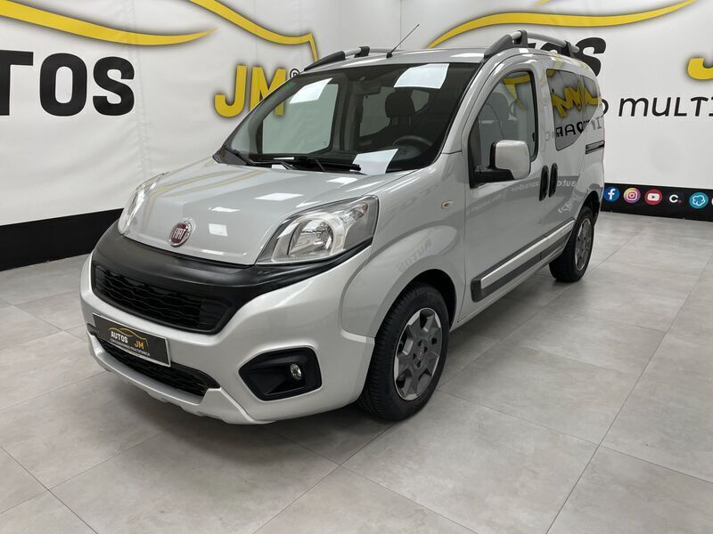 Gris Usado 2016 Fiat Qubo Lounge Monovolumen | 10.200 € (Caro) - Imagen 1/4