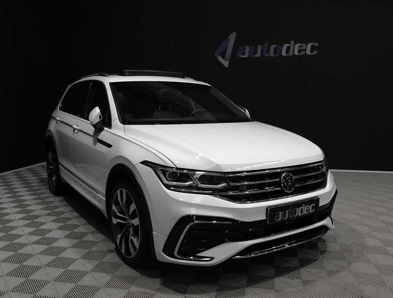 Usado VW Tiguan R-line 150 CV (110 kW) 2022 Blanco SUV