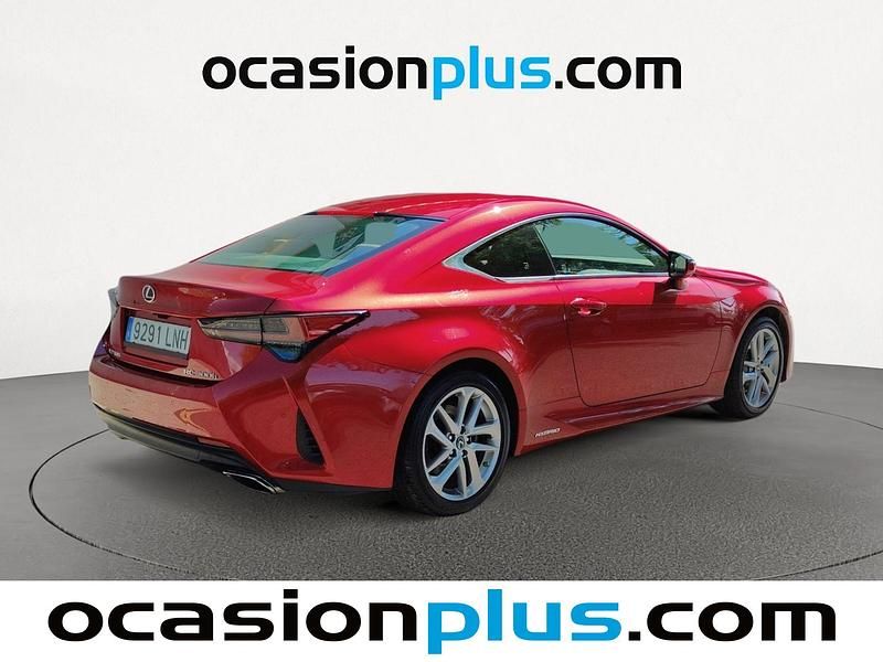 Usado Lexus RC300h Executive Line 223 CV (164 kW) 2021 Rojo Coupe