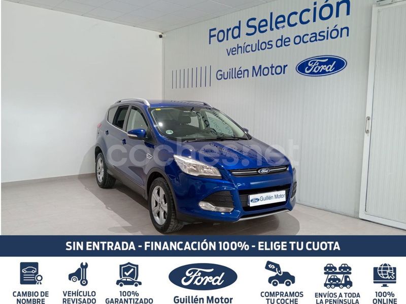 Azul Usado 2014 Ford Kuga Trend SUV | 14.999 € (Caro) - Imagen 1/4