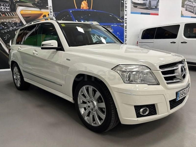 Usado Mercedes GLK200 143 CV (105 kW) 2013 Blanco SUV
