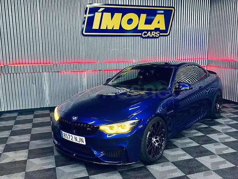 Usado BMW M4 Cabriolet Comfort Edition 431 CV (317 kW) 2019 Azul Descapotable