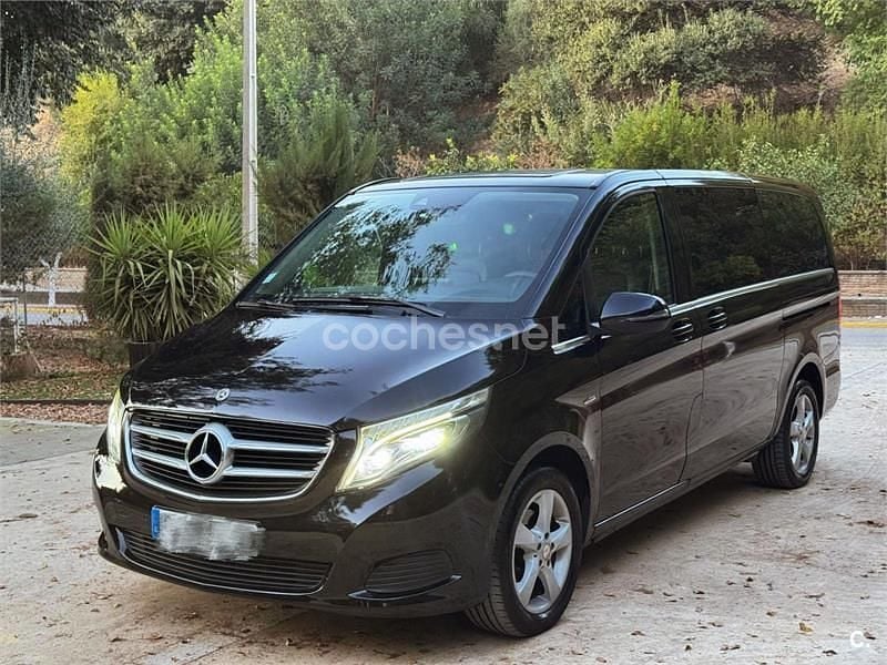 Usado Mercedes V220 Exclusive 163 CV (119 kW) 2017 Negro Monovolumen