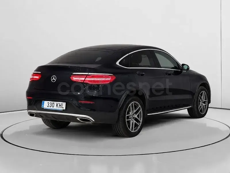Usado Mercedes GLC350 320 CV (235 kW) 2018 Azul SUV