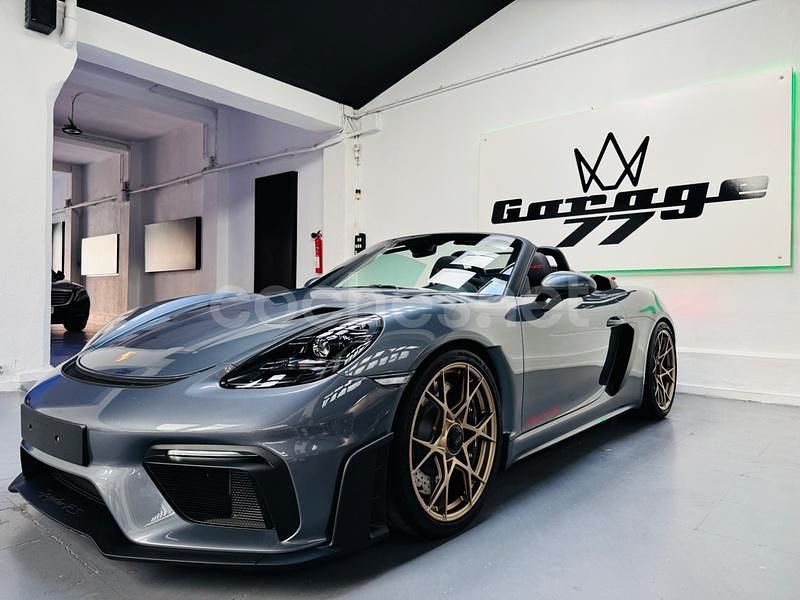 Usado Porsche Boxster Spyder 500 CV (367 kW) 2024 Gris / plata Descapotable