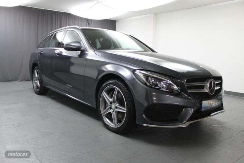 Gris Usado 2016 Mercedes C250 AMG Familiar | 29.750 € (Un poco caro) - Imagen 1/4