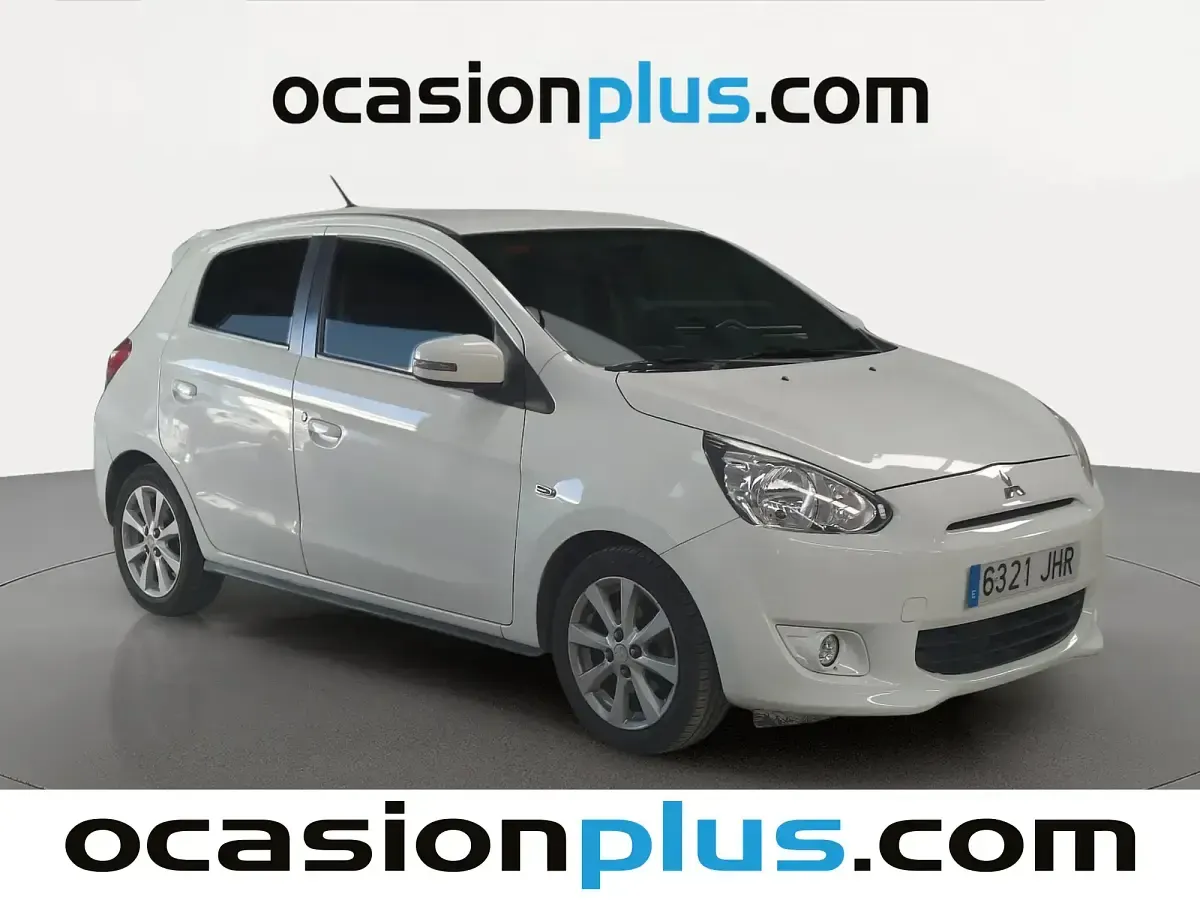 Usado Mitsubishi Space Star Motion 80 CV (58 kW) 2015 Blanco Utilitario