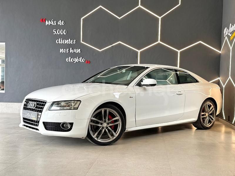 Usado Audi A5 S-Line 190 CV (139 kW) 2009 Blanco Coupe