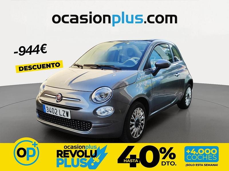 Usado Fiat 500 Dolcevita 70 CV (51 kW) 2022 Gris Descapotable