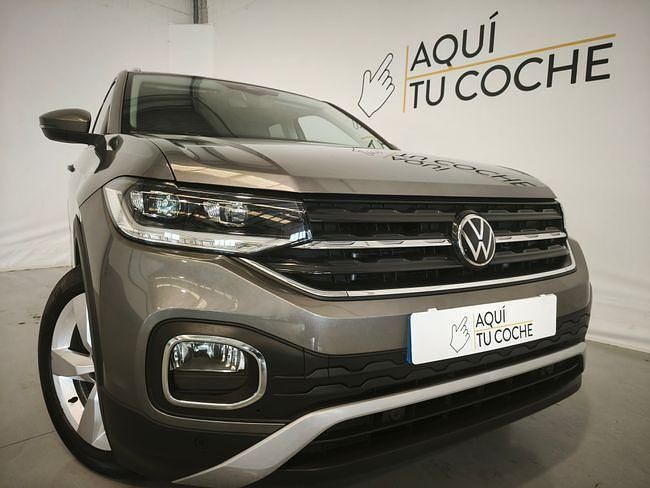 Gris Usado 2021 VW T-Cross Sportline SUV | 19.500 € (Buen precio) - Imagen 1/4