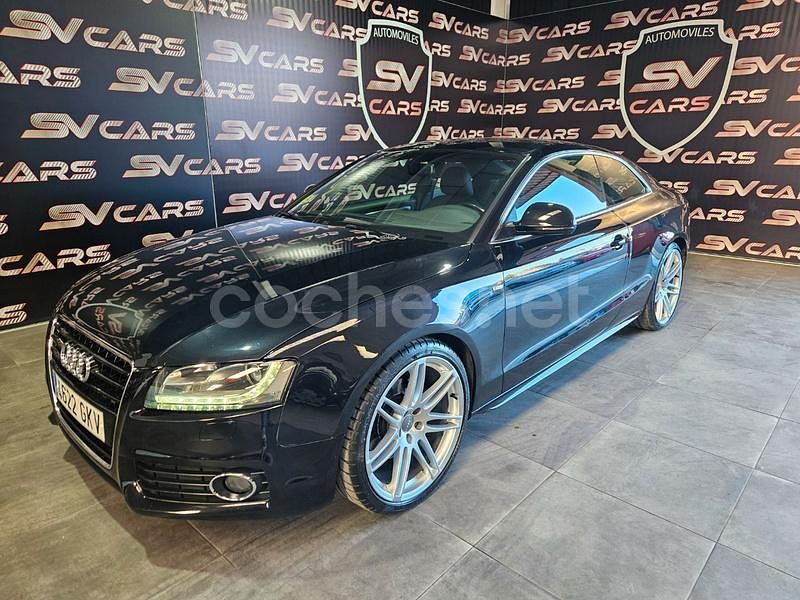 Usado Audi A5 240 CV (176 kW) 2009 Negro Coupe