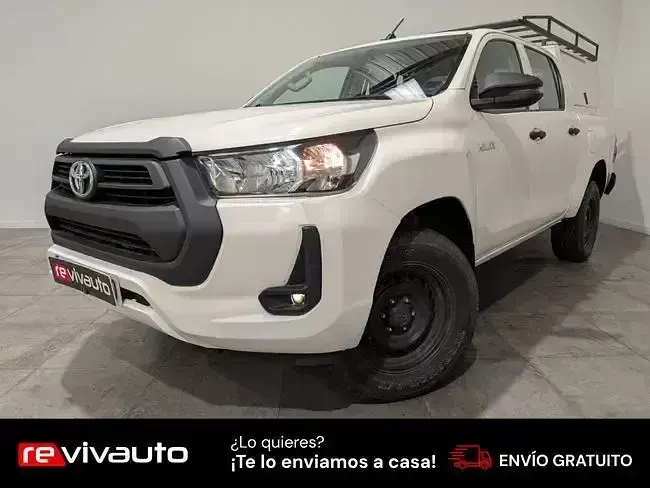 Usado Toyota HiLux 150 CV (110 kW) 2022 Blanco Pickup/Camioneta