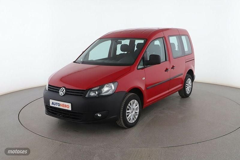 Rojo Usado 2015 VW Caddy Pro Monovolumen | 11.299 € (Precio justo) - Imagen 1/3