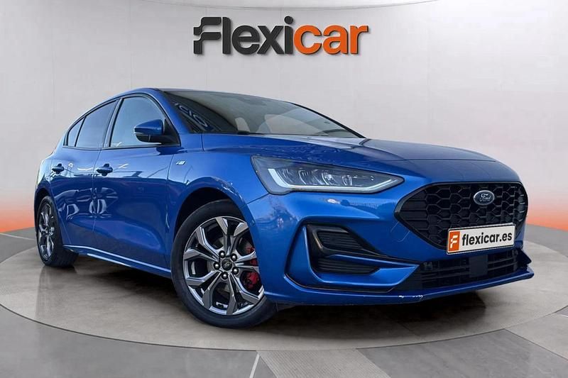 Azul Usado 2022 Ford Focus ST-Line Familiar | 14.190 € (Super precio) - Imagen 1/4