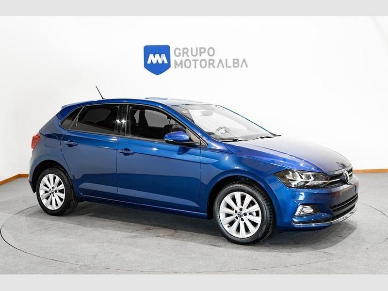 Azul Usado 2021 VW Polo R-line Berlina | 17.990 € (Un poco caro) - Imagen 1/4