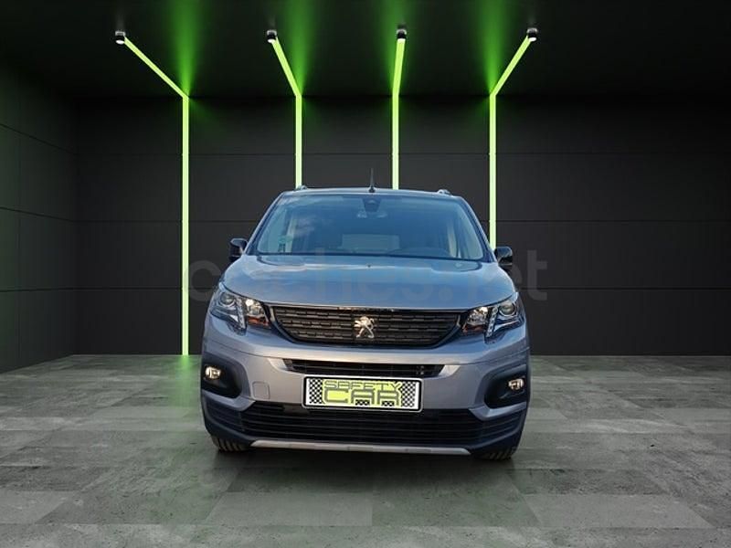 Usado Peugeot Rifter GT-line 130 CV (95 kW) 2020 Gris / plata Monovolumen