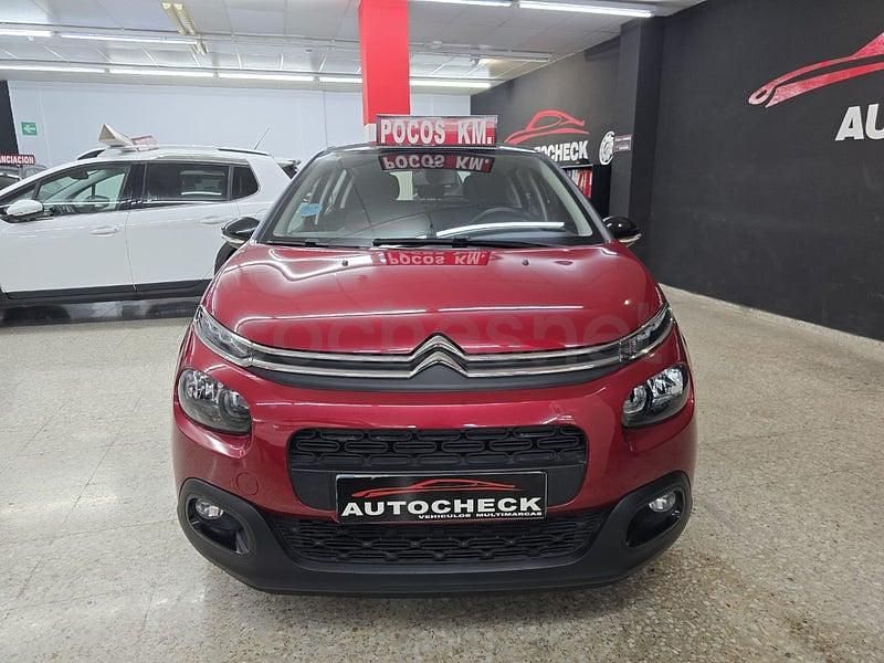 Usado Citroën C3 Feel 82 CV (60 kW) 2018 Rojo Utilitario