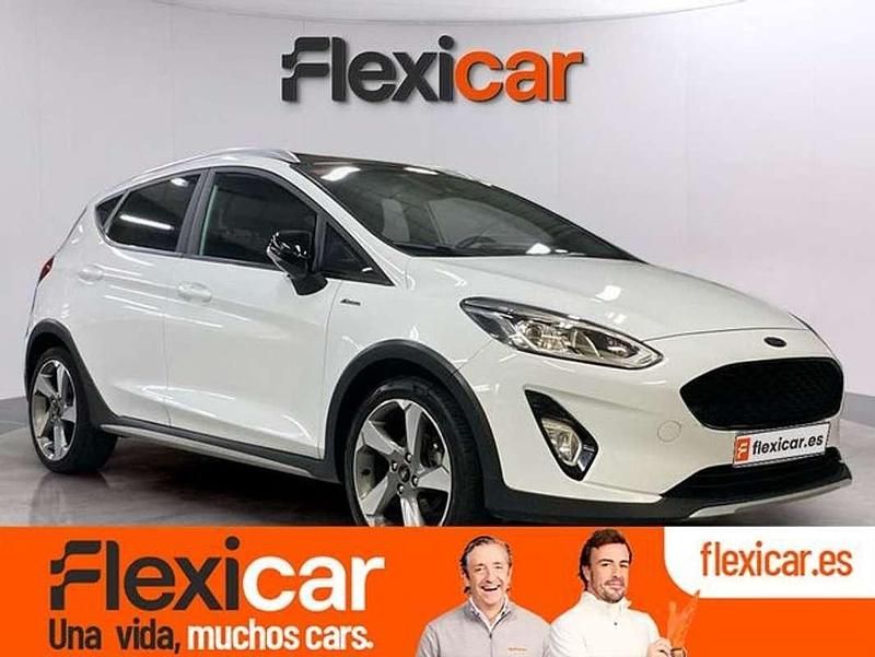 Blanco Usado 2019 Ford Fiesta Active Utilitario | 10.470 € (Precio justo) - Imagen 1/4