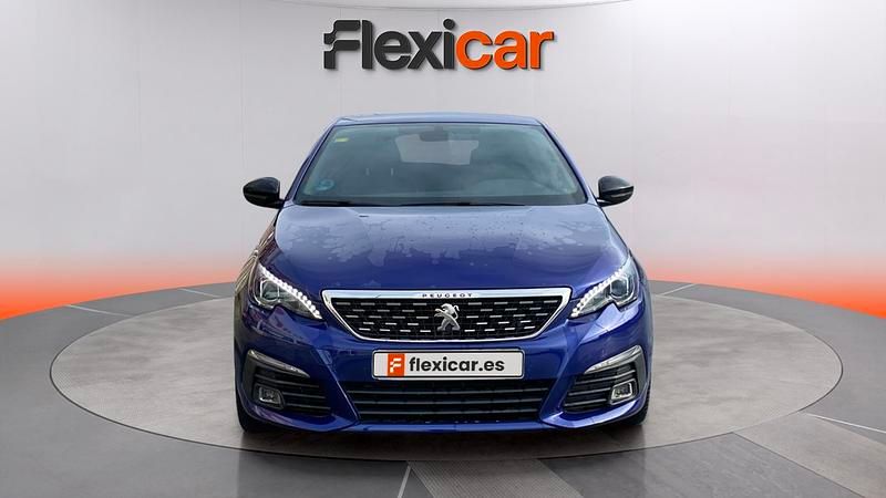 Usado Peugeot 308 GT-line 131 CV (96 kW) 2018 Azul Utilitario