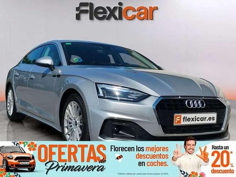 Usado Audi A5 Sportback 204 CV (150 kW) 2021 Gris Utilitario