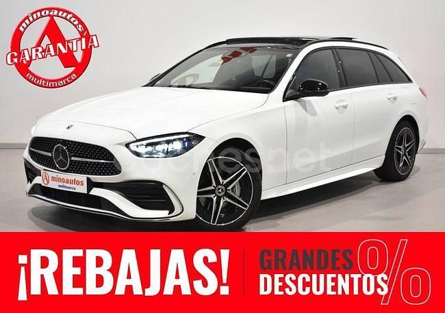 Blanco Usado 2023 Mercedes C300e Familiar | 39.690 € (Buen precio) - Imagen 1/4