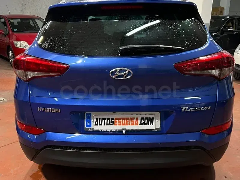 Usado Hyundai Tucson GO! 141 CV (103 kW) 2018 Azul SUV