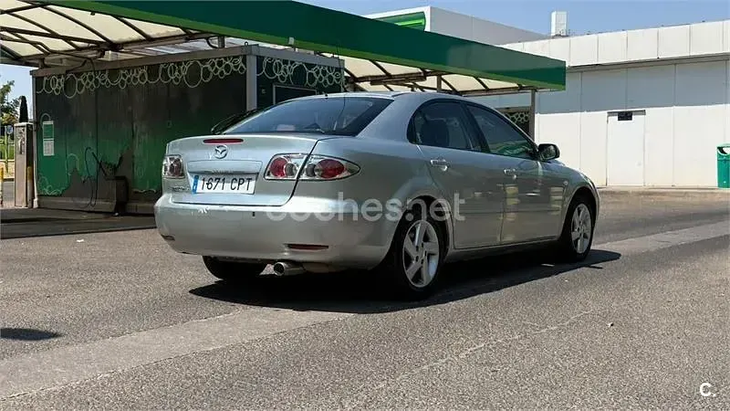 Usado Mazda 6 Active 120 CV (88 kW) 2003 Gris / plata Berlina