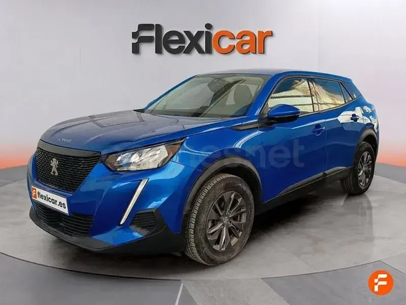 Usado Peugeot 2008 Active 100 CV (73 kW) 2020 Azul SUV
