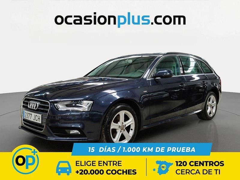 Azul Usado 2015 Audi A4 S-Line Familiar | 13.390 € (Buen precio) - Imagen 1/4