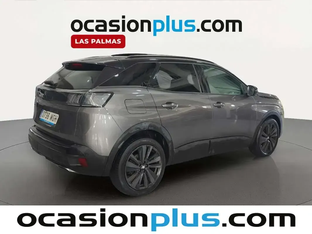 Usado Peugeot 3008 GT 131 CV (96 kW) 2023 Gris SUV