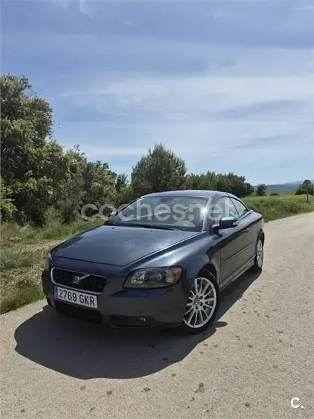 Usado Volvo C70 Summum 180 CV (132 kW) 2007 Azul Descapotable