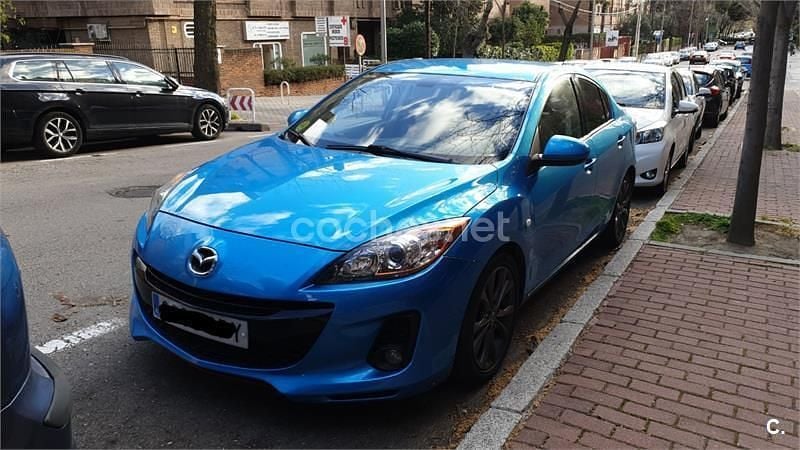 Azul Usado 2009 Mazda 3 Sportive Berlina | 6500 € - Imagen 1/4