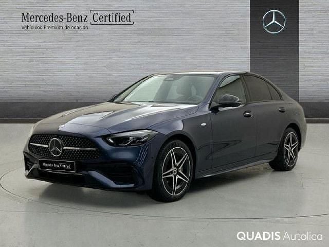 Usado Mercedes C300e AMG line 313 CV (230 kW) 2025 Azul sodalita