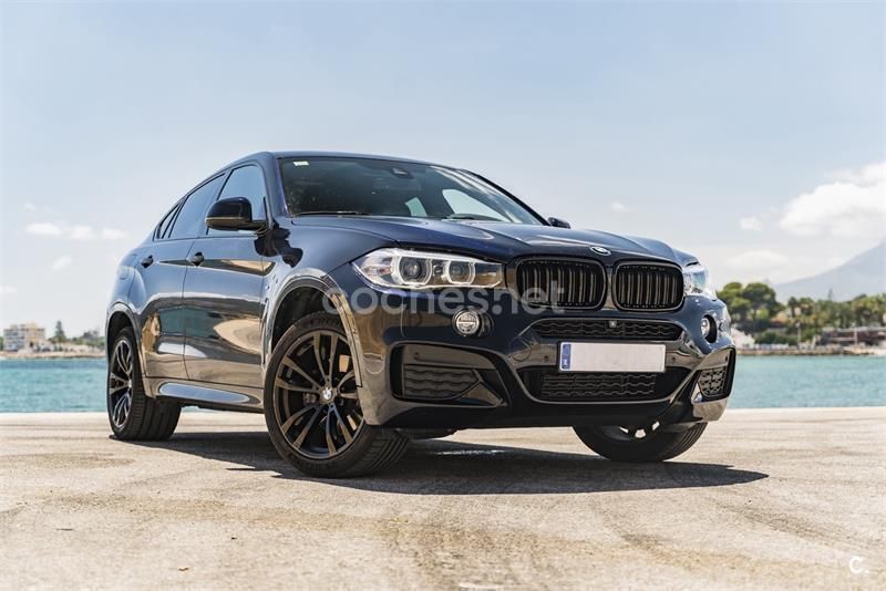 Negro Usado 2015 BMW X6 M Sport SUV | 34.999 € (Caro) - Imagen 1/4