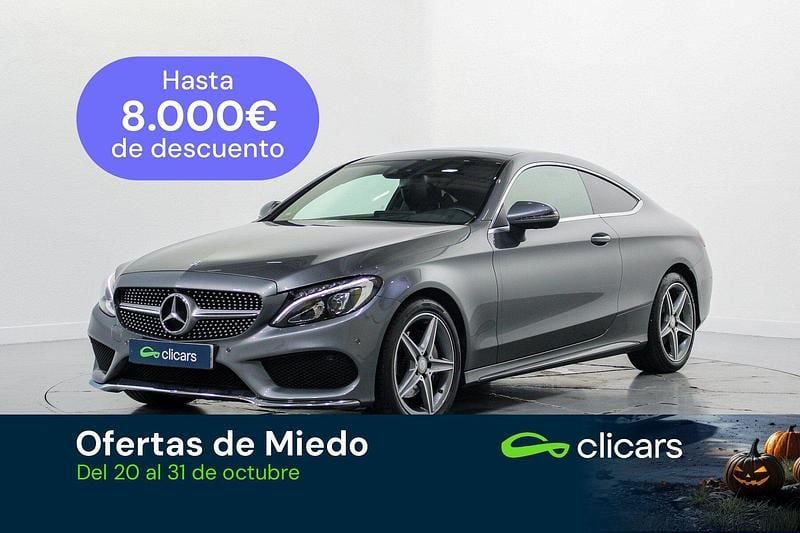 Gris / plata Usado 2016 Mercedes 200 Coupe | 22.990 € (Precio justo) - Imagen 1/4