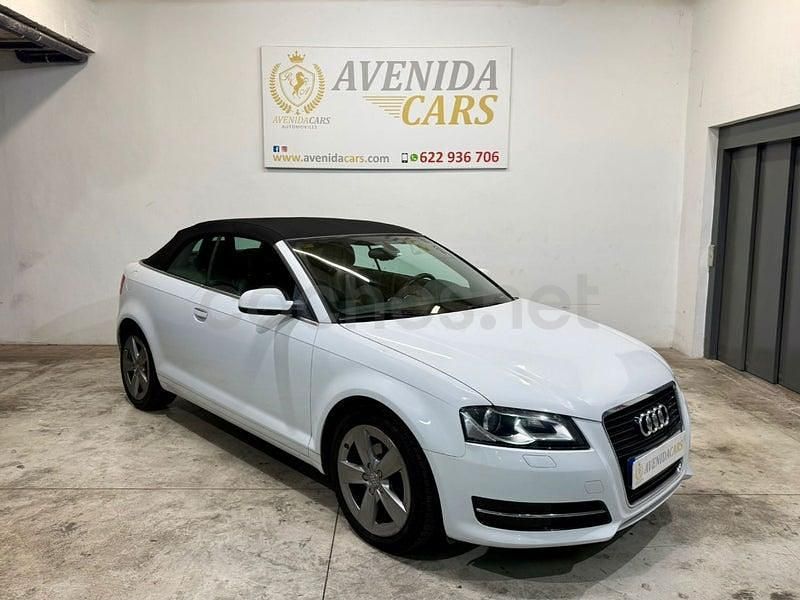 Usado Audi A3 Cabriolet Ambition 105 CV (77 kW) 2013 Blanco Descapotable