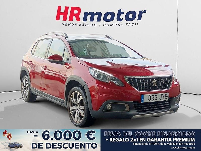 Rojo Usado 2017 Peugeot 2008 Allure SUV | 10.150 € (Precio justo) - Imagen 1/4